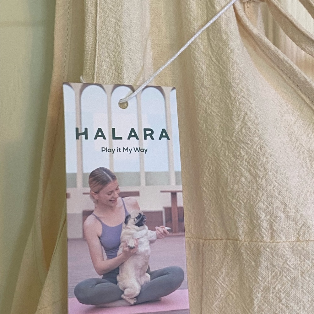 🎉Host Pick🎉HALARA Cream Sleeveless Dress - Picture 3 of 10